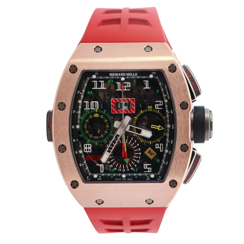 Bold Watches For Impact-Richard Mille RM11-02 42mm Openwork Dial Watch Ref# RM11-02