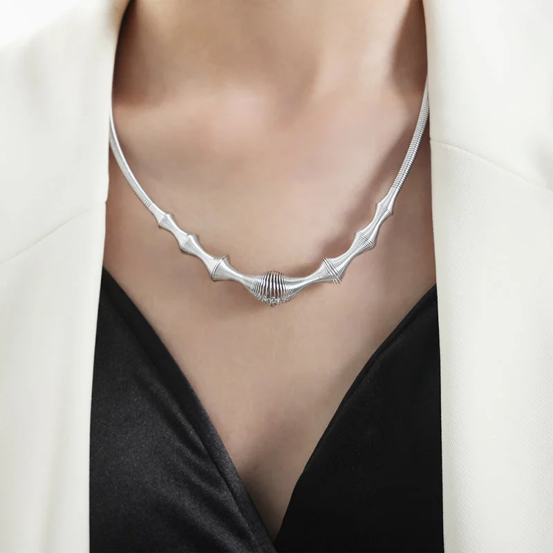 P1779-Steel Necklace-475cm