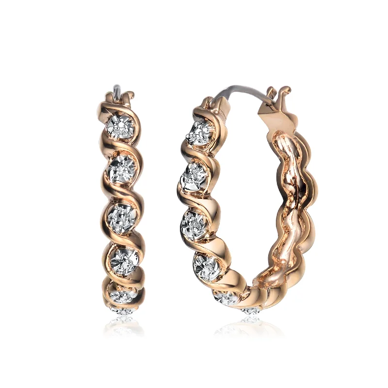 Earrings For Restful Years-Jeanne Round Hoop Earrings