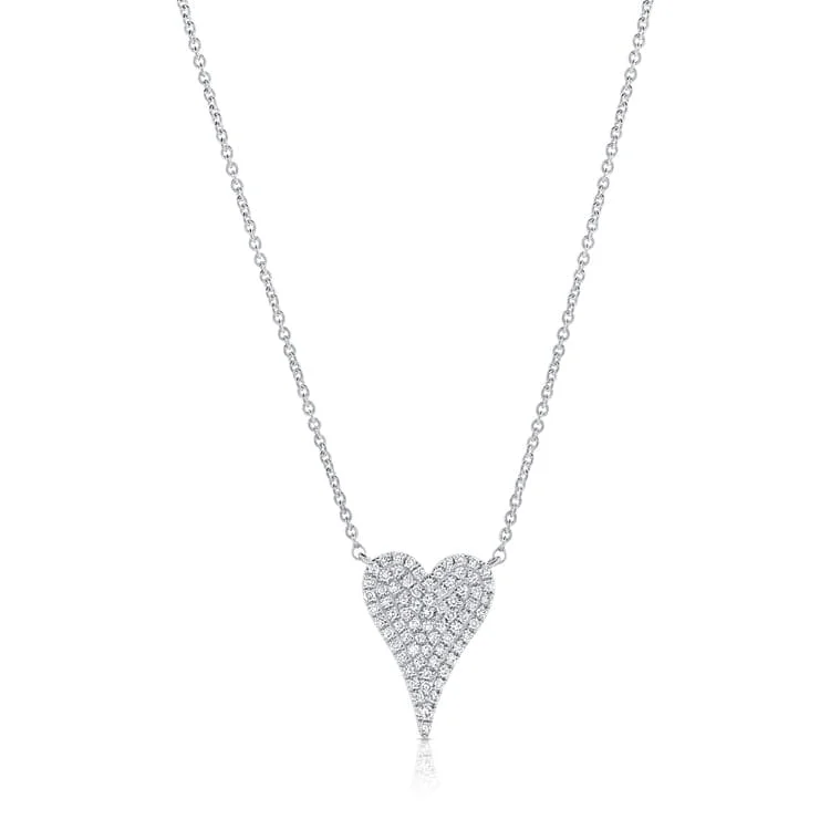 Necklaces Save Deals-14k Gold & Diamond Heart Necklace