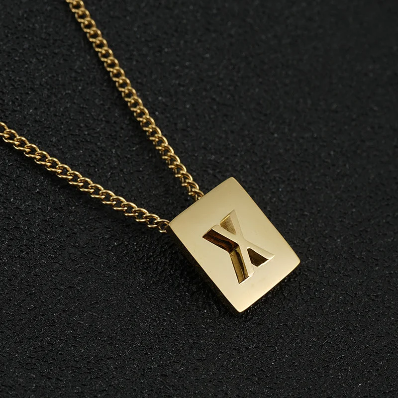 Gold X (Including Chain)