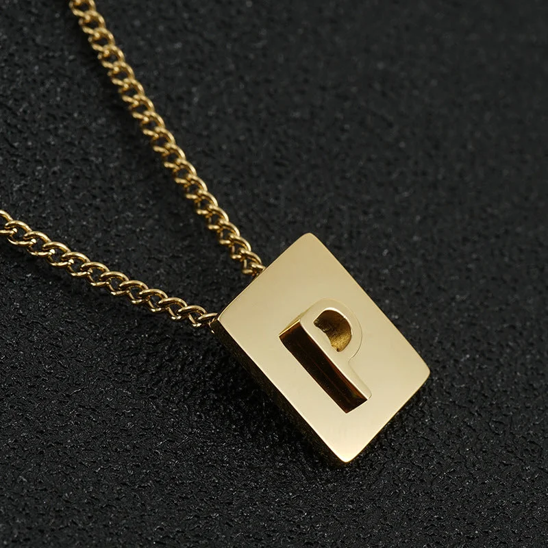 Gold P (Including Chain)