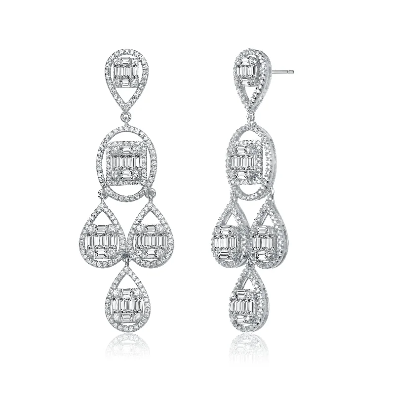 Earrings For Calm Glow-Antoinette Teardrop Maxi Earrings