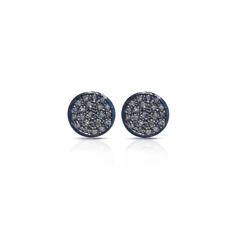 Earrings For Team Glow-Pave Diamond Studs