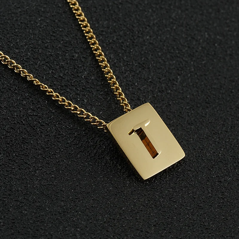 Gold T (Including Chain)