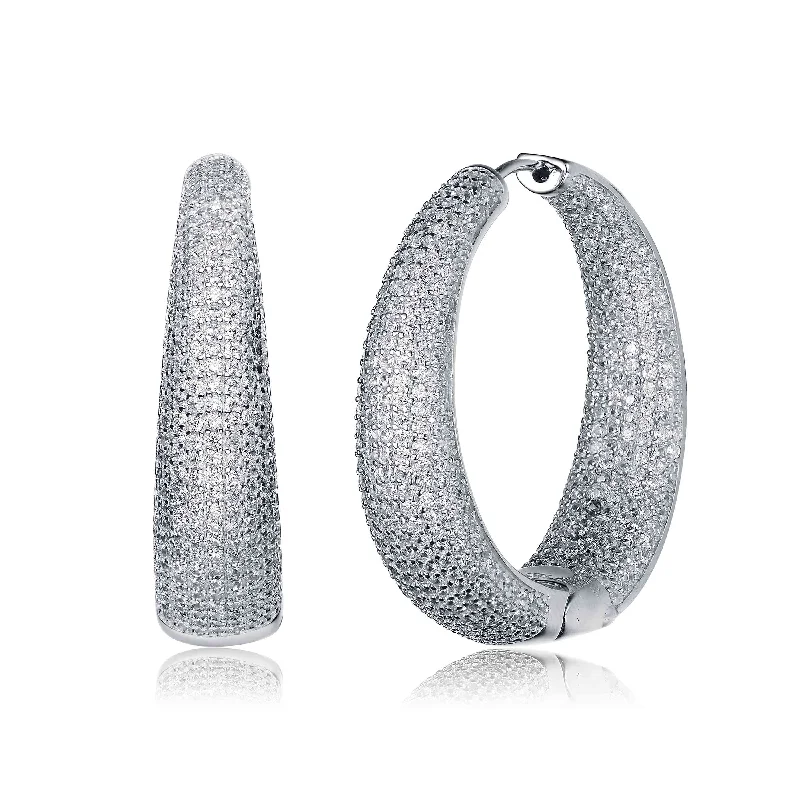 Earrings For Full Hours-Raquelle Hoop Earrings