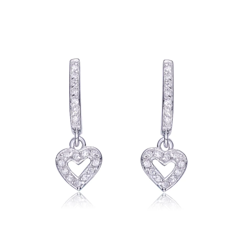 Earrings New Hits-Elise Heart Shape Earrings