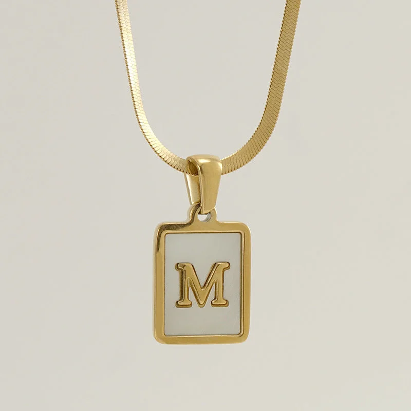 Letter M [Including Chain]]