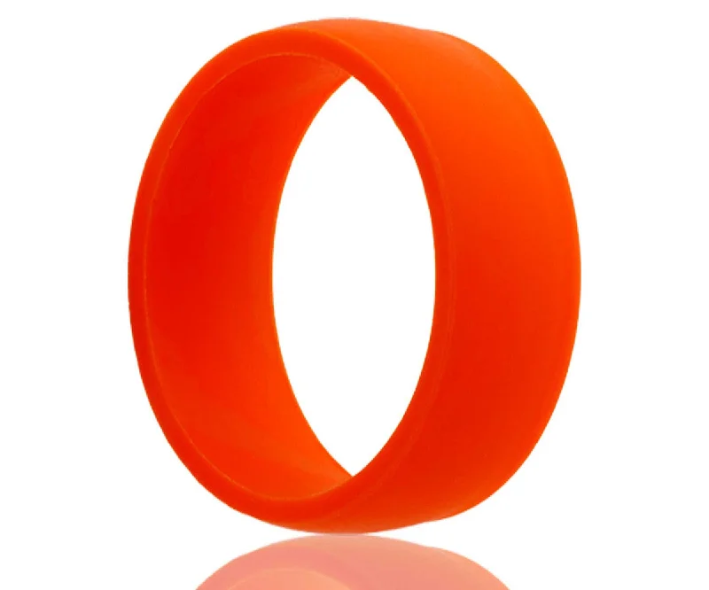 Rings For Sand Flash-Silicone Rubber Orange Ring