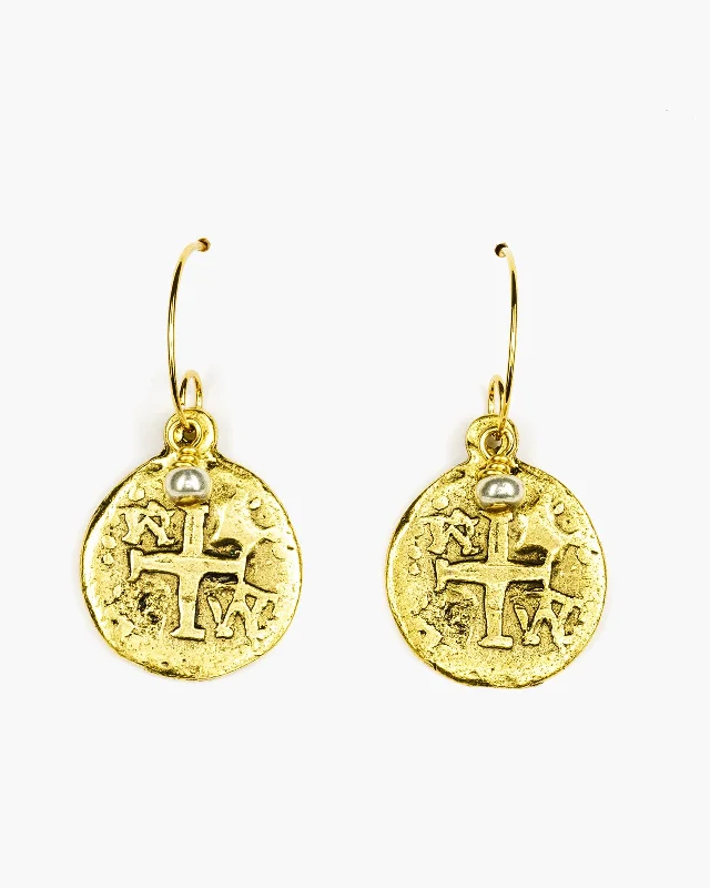 Max Glint Earrings-Coin Earring (ER07)