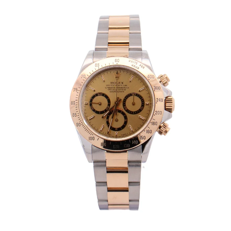 Watches For Low Pop-Rolex Daytona 40mm Champagne Dial Watch Ref# 16523