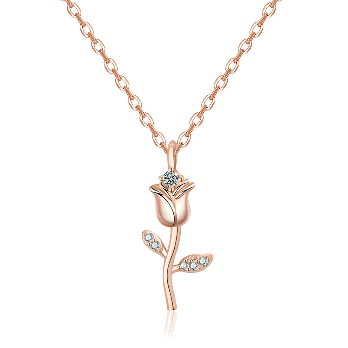 Rose Gold (with Chain)