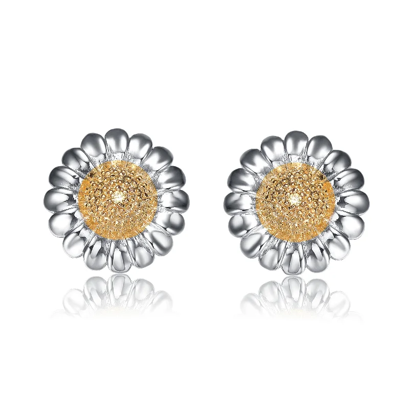 Earrings For Urban Flair-Louise Sunflower Earrings