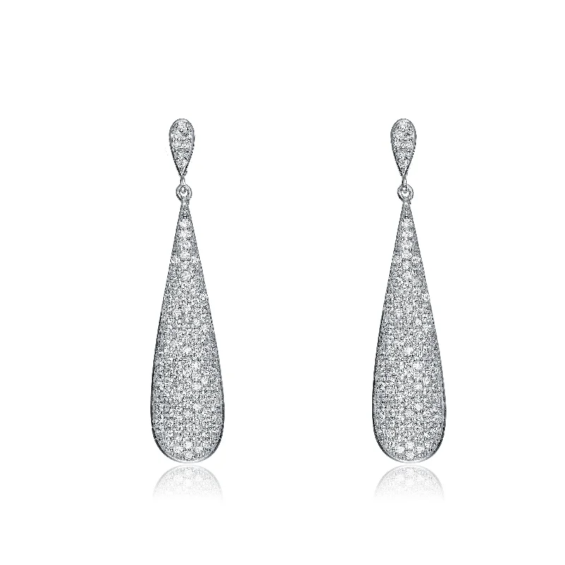 Earrings For Late Glow-Constance Solid Elongated Limited Edition Earrings