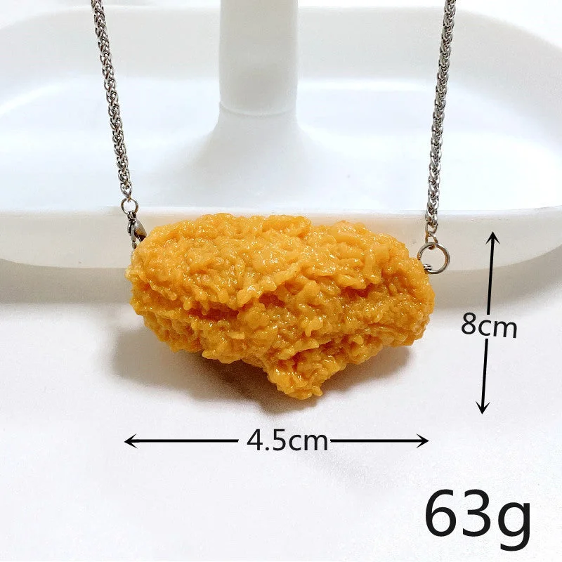 Fried Chicken Wing Boutique Necklace 70cm