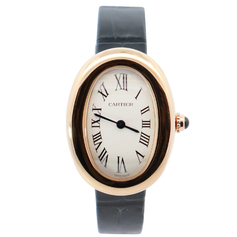 Watches For Old Souls-Cartier Baignoire 23mm White Dial Watch Ref# WGBA0042