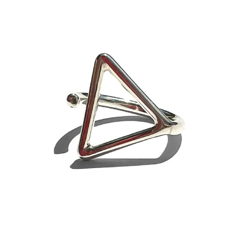 Rings For Ageless Wearers-MPR x NU/NUDE Triangle Ring