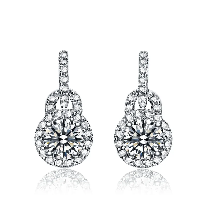 Find Earrings For Tight Budgets-Mathilde Small Round Drop Earrings