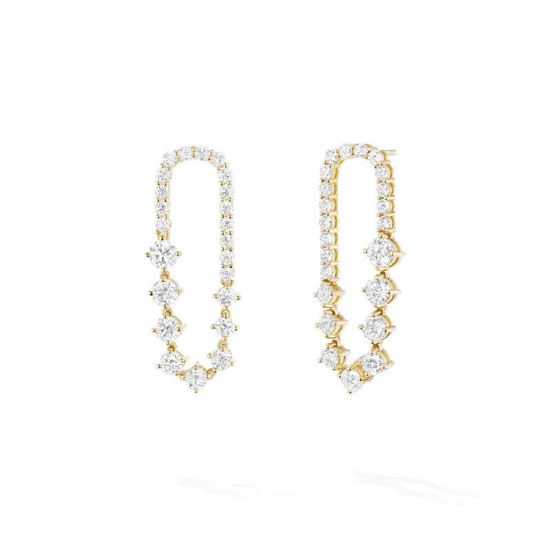 Earrings For Cool Days-STELLA ELLIPSE EARRING Small