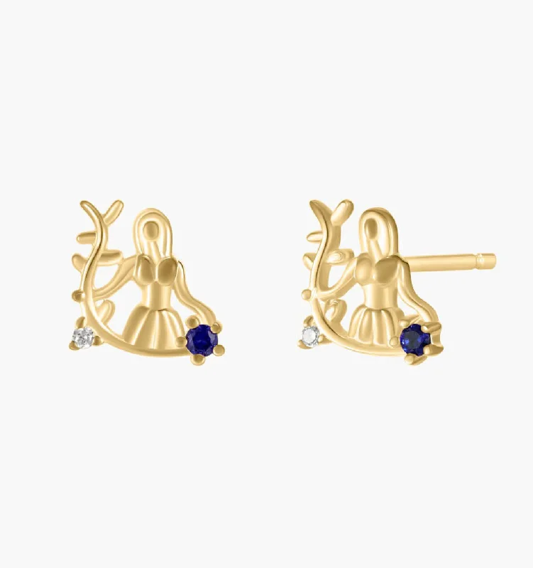 Best Rare Earrings-Virgo Earrings