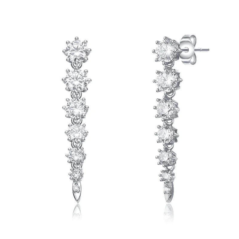 Earrings For Thick Ears-Amélie Icicle Earrings